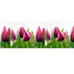 Фартук кухонный пластиковый Фартукофф Тюльпаны 3000х600х1,5 мм