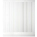 Стеновая панель МДФ Стильный Дом Wainscot 007 белая