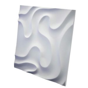 Дизайнерская 3D панель из гипса Artpole Fog 1 600х600 мм