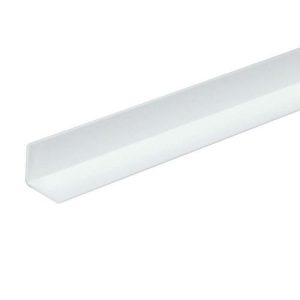 Угол ПВХ Ideal У35 001 белый 2700х35х35 мм