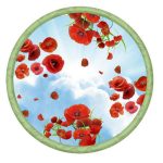 Панель потолочная ПВХ Novita 3D Маки 1800х1500 мм 6 штук