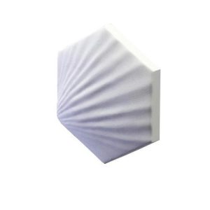 Дизайнерская 3D панель из гипса Artpole Heksa-shell 200x173 мм