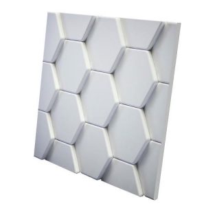 Дизайнерская 3D панель из гипса Artpole Bee 600х600 мм