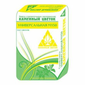 Смесь сухая универсальная Каменный цветок М-150 40 кг