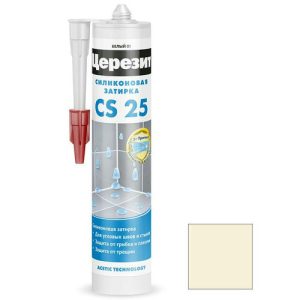 Затирка-герметик силиконовая Ceresit CS 25 натура 0,28 л