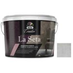 Покрытие декоративное с эффектом натурального шелка Dufa Creative La Seta база Argento ST-001 1 кг