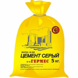 Цементная смесь Гермес М 500 серая 5 кг