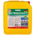 Грунт глубокого проникновения Pufas Пропиточный ГП с защитой от плесени морозостойкий 10 л