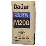 Сухая смесь Dauer М-200 монтажно-кладочная 50 кг зимняя