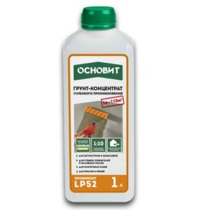Грунт-концентрат глубокого проникновения Основит Профиконт LP52 1 л