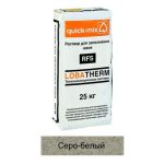 Затирка цементная Quick-mix для заполнения швов 72366 RFS серо-белый 25кг