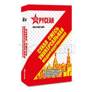 Смесь цементная Русеан М-150 универсальная модифицированная 40 кг