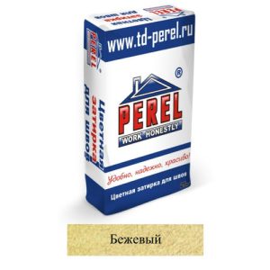Затирка цементная Perel RL 0420 бежевая 25кг