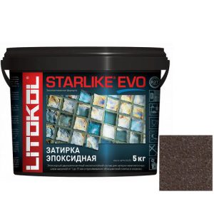 Затирка эпоксидная для швов Litokol Starlike Evo S.240 Moka 5 кг