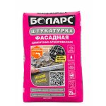 Штукатурка цементная Боларс Фасадная серый 25кг
