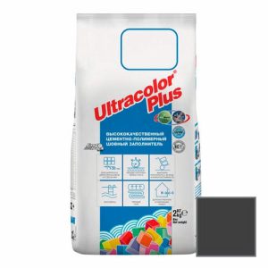 Затирка цементная Mapei Ultracolor Plus 149 вулканический пепел 2 кг
