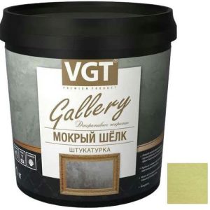 Штукатурка фактурная VGT Мокрый шелк жемчуг №6 1кг