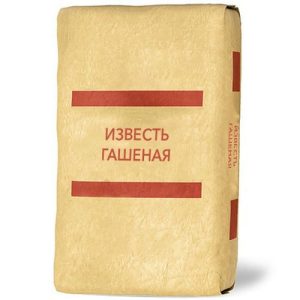 Известь гашеная 30 кг