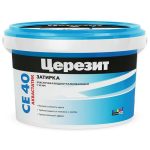 Затирка цементная для швов Ceresit CE 40 Aquastatic белая 2 кг