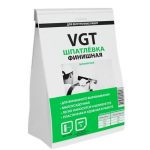 Шпатлевка полимерная финишная VGT для внутренних работ сухая 2 кг