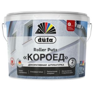 Штукатурка декоративная роллерная Dufa Retail Roller Putz матовая 25 кг