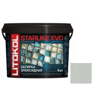 Затирка эпоксидная для швов Litokol Starlike Evo S.700 Crystal 5 кг