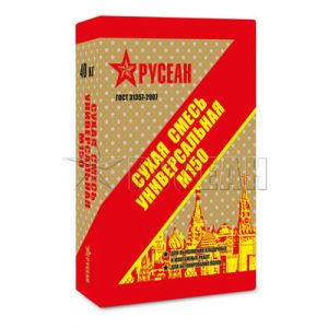Смесь цементная Русеан М-150 универсальная 40 кг