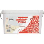 Покрытие декоративное с эффектом камня Parade Deco Pietra Кварц S100 7 кг
