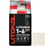 Затирка цементная для швов Litokol Litochrom 1-6 Evo LE.205 Жасмин 25 кг