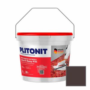 Затирка Plitonit (Плитонит) Colorit Easy Fill 3-компонентная эпоксидная антрацит 2 кг