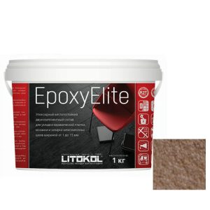 Затирка эпоксидная для швов Litokol Epoxyelite E.12 табачная 1 кг