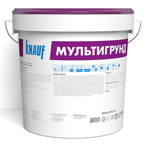 Грунтовка универсальная Knauf Мультигрунд морозостойкая 10 кг — изображение 2