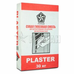 Штукатурка гипсовая Русеан Пластер (Plaster) 30 кг