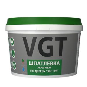 Шпатлевка по дереву VGT Экстра Дуб светло-серый 1 кг