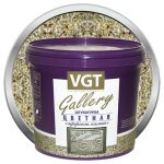 Штукатурка с эффектом камня VGT Gallery №18 оникс среднезернистая 6 кг