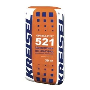 Штукатурка цементная Kreisel 521 OPTIMA-PUTZ серый 30кг