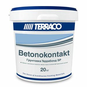 Грунтовка Terraco (Террако) акриловая Terrabond Террабонд SP бетоноконтакт 20 кг
