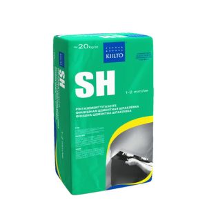 Шпаклевка цементная Kiilto SH серый 20кг