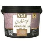 Штукатурка фактурная VGT Мокрый шелк LUX 6 кг