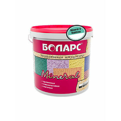 Декоративная штукатурка акриловая Боларс Maldivas 2,5мм песок белый 15кг позиция под заказ