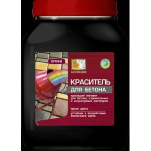 Краситель для бетона Коллекция 0,7кг черный (банка) ПЭТ