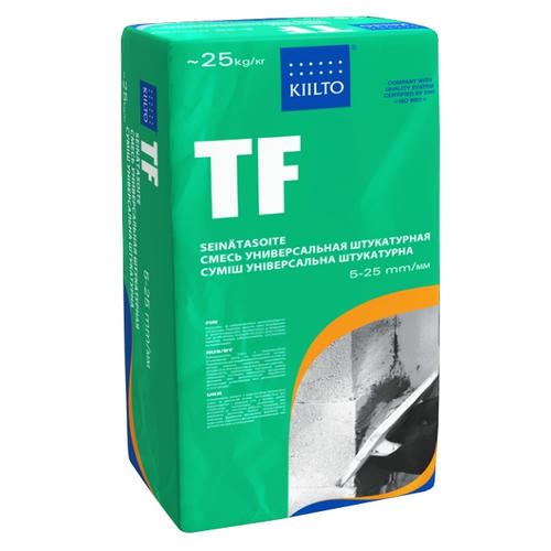 Штукатурка цементная Kiilto TF серый 25кг