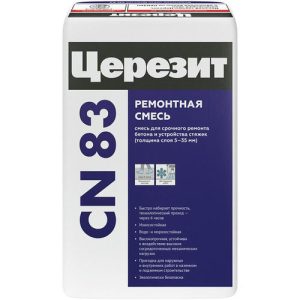Ремонтная смесь для бетона Ceresit CN 83 25 кг