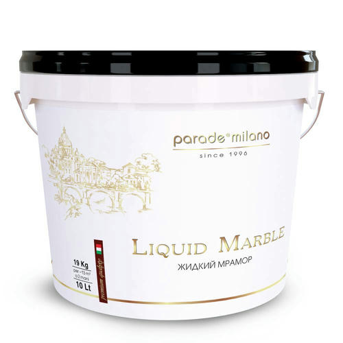 Штукатурка декоративная Parade Liquid Marble с эффектом мрамора 10 л