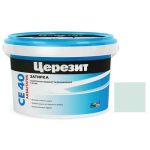 Затирка цементная для швов Ceresit CE 40 Aquastatic №64 Мята 2 кг