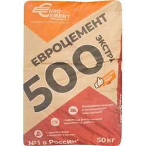 Цемент М-500 ЦЕМ I 42.5Б 50кг