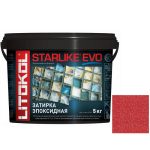 Затирка эпоксидная для швов Litokol Starlike Evo S.550 Rosso Oriente 5 кг