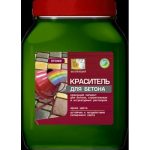 Краситель для бетона Коллекция 0,7кг зеленый (банка) ПЭТ