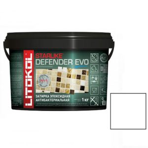 Затирка эпоксидная для швов Litokol Starlike Defender Evo S.100 Bianco Assoluto 1 кг