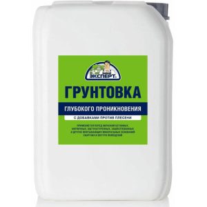 Грунтовка глубокого проникновения ЭКСПЕРТ (10кг)